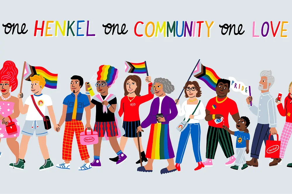 Henkel employees share their Pride