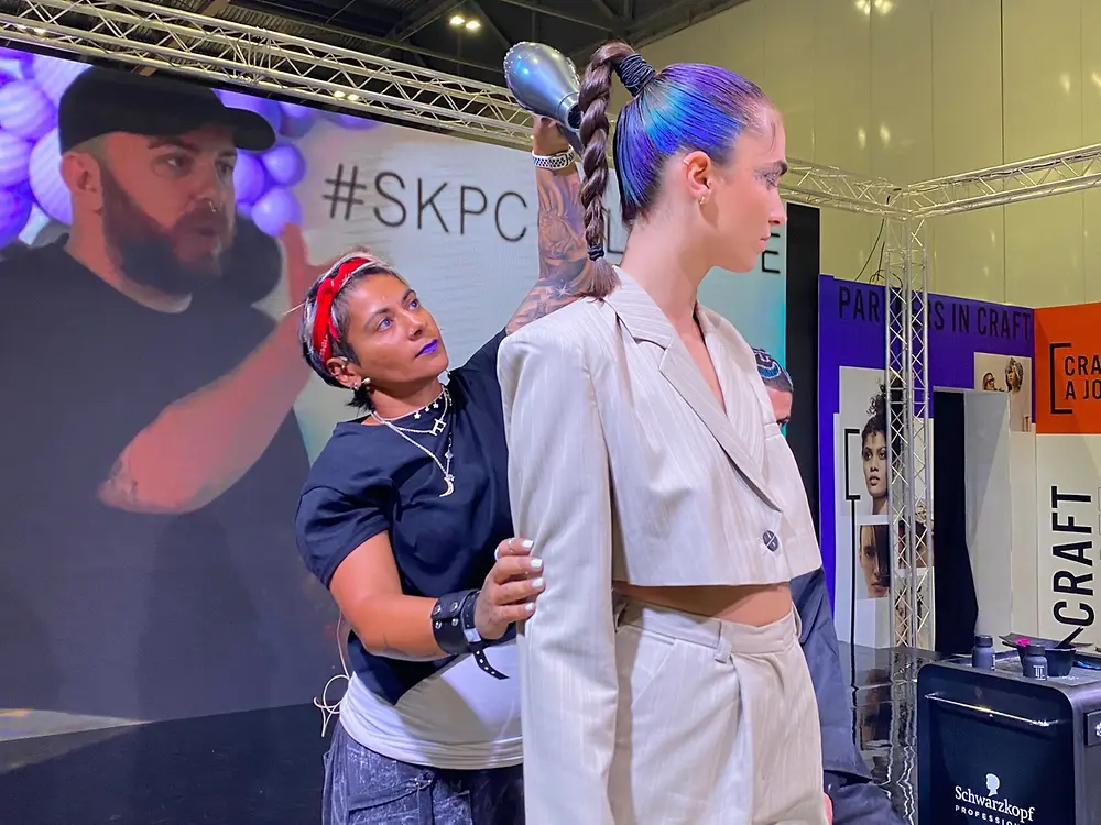 Schwarzkopf Professional wows thousands at Salon International, the UK’s largest hairdressing show.