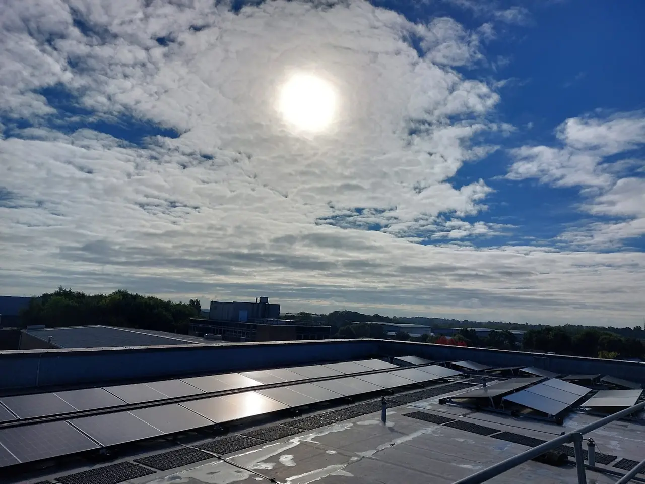 Solar panels fitted at Henkel’s UK Headquarters