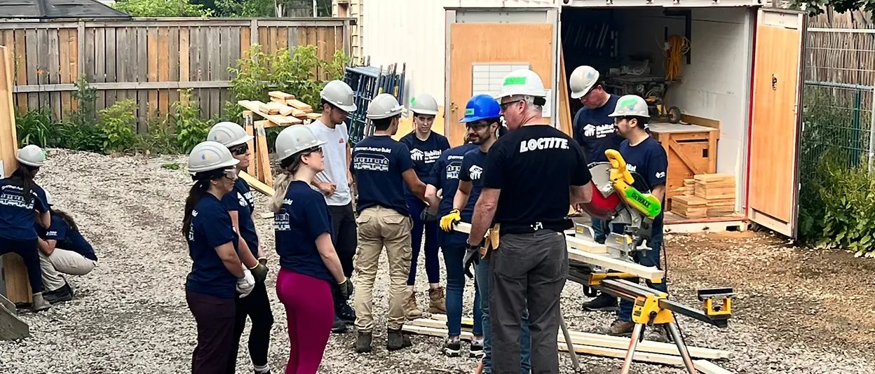 Henkel helps build brighter futures for local families through grants and volunteerism.