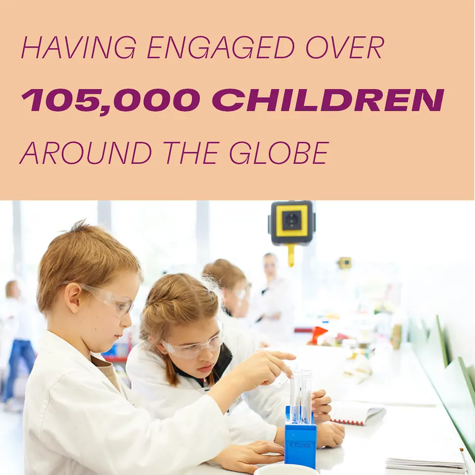 Forscherwelt - having engaged over 105,000 children around the globe