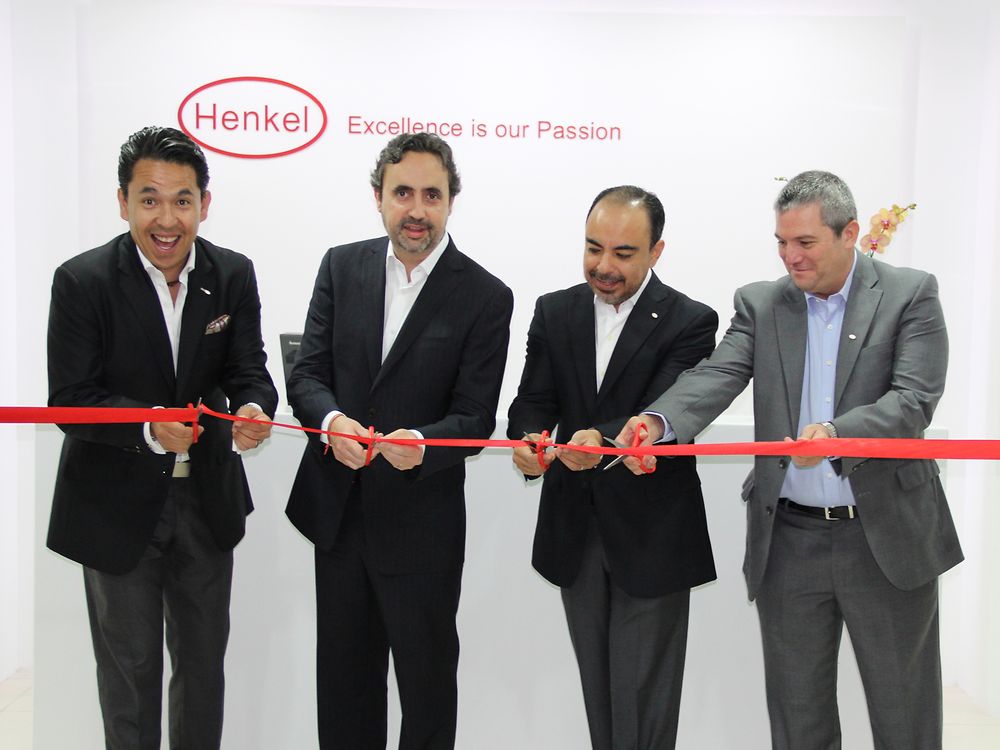 Traditional ribbon-cutting: Henkel in Guatemala opened a new corporate headquarters.