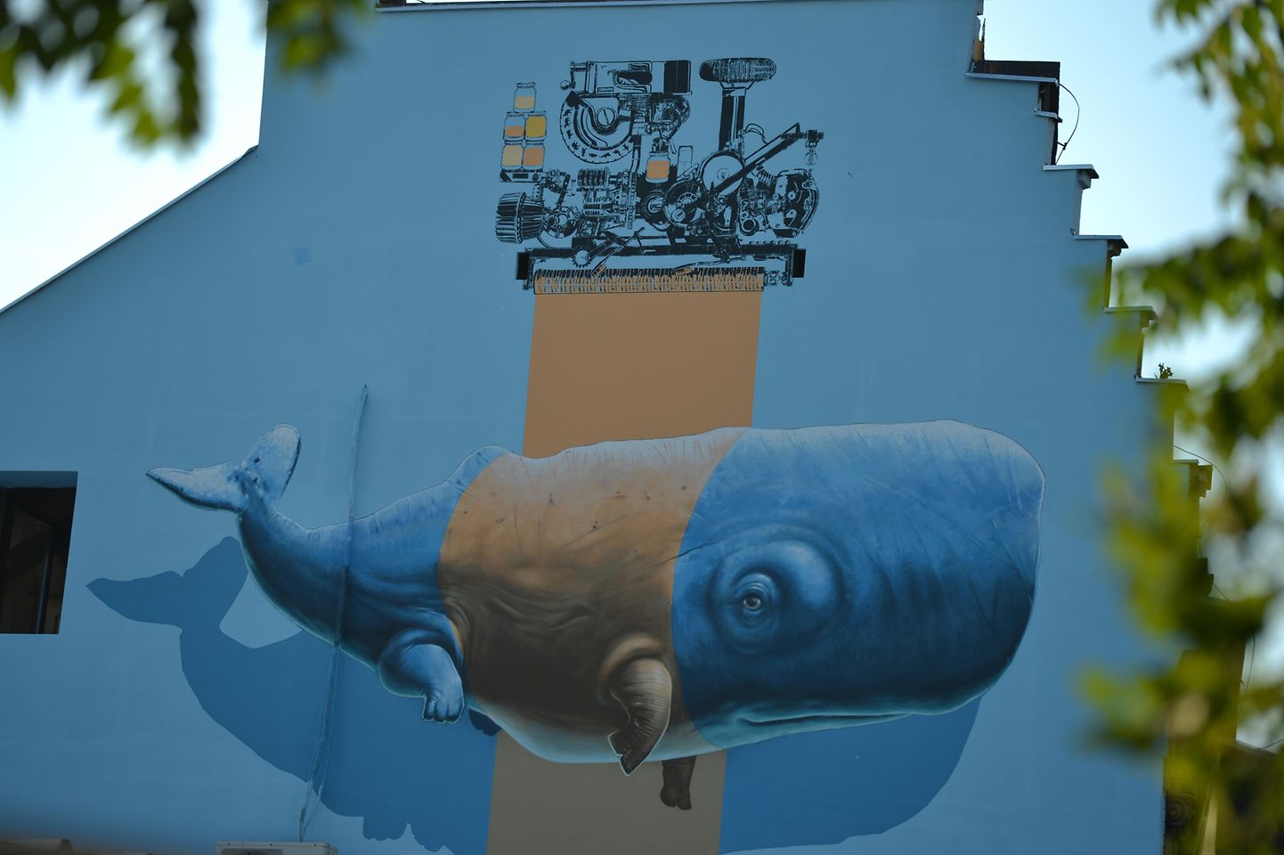 The artistic duo Nevercrew used innovative Ceresit Visage products to craft the mural art
