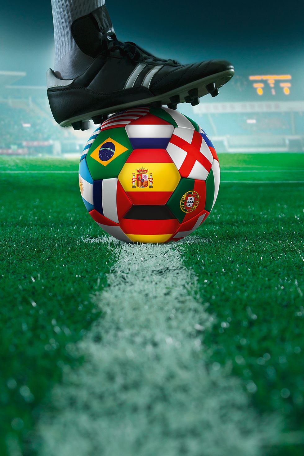 Both the boots and the ball have major influences on soccer matches.
