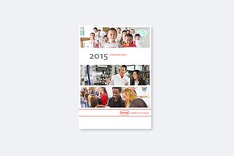 Cover Sustainability Report 2015