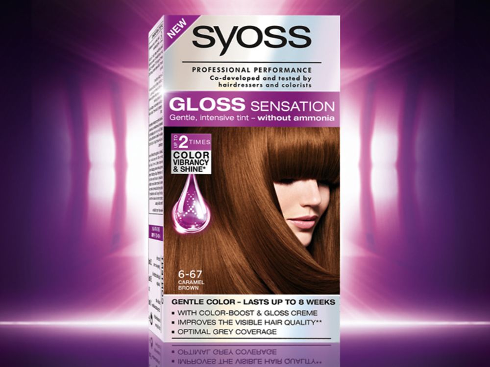 

Gloss Sensation is Syoss’ first ammonia-free intensive tint.