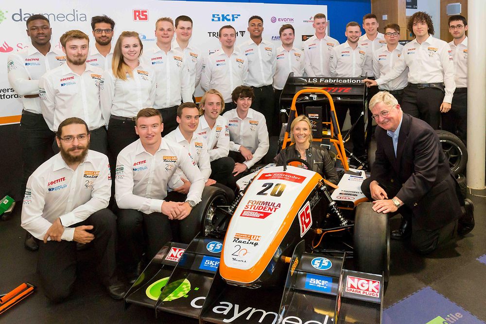 Loctite helps University of Hertfordshire students create best ever racing car