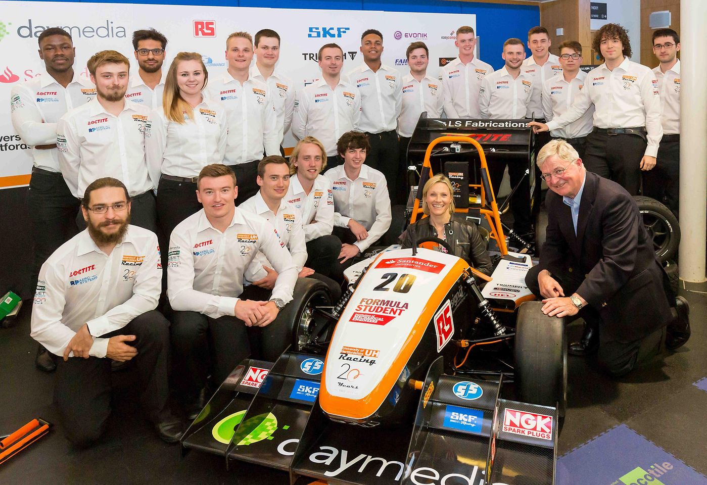 Loctite helps University of Hertfordshire students create best ever racing car