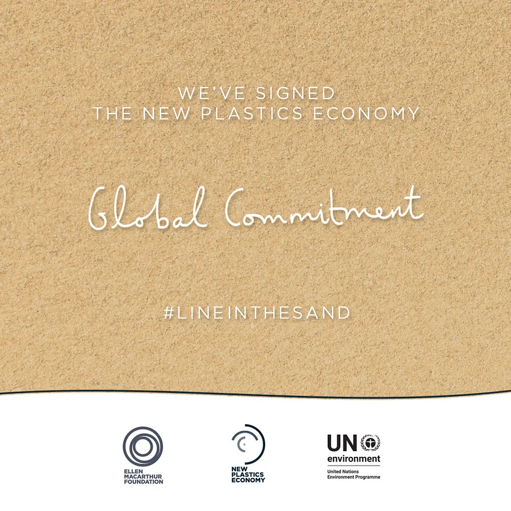 Henkel is among the 250 organizations that signed the New Plastics Economy’s “Global Commitment”.