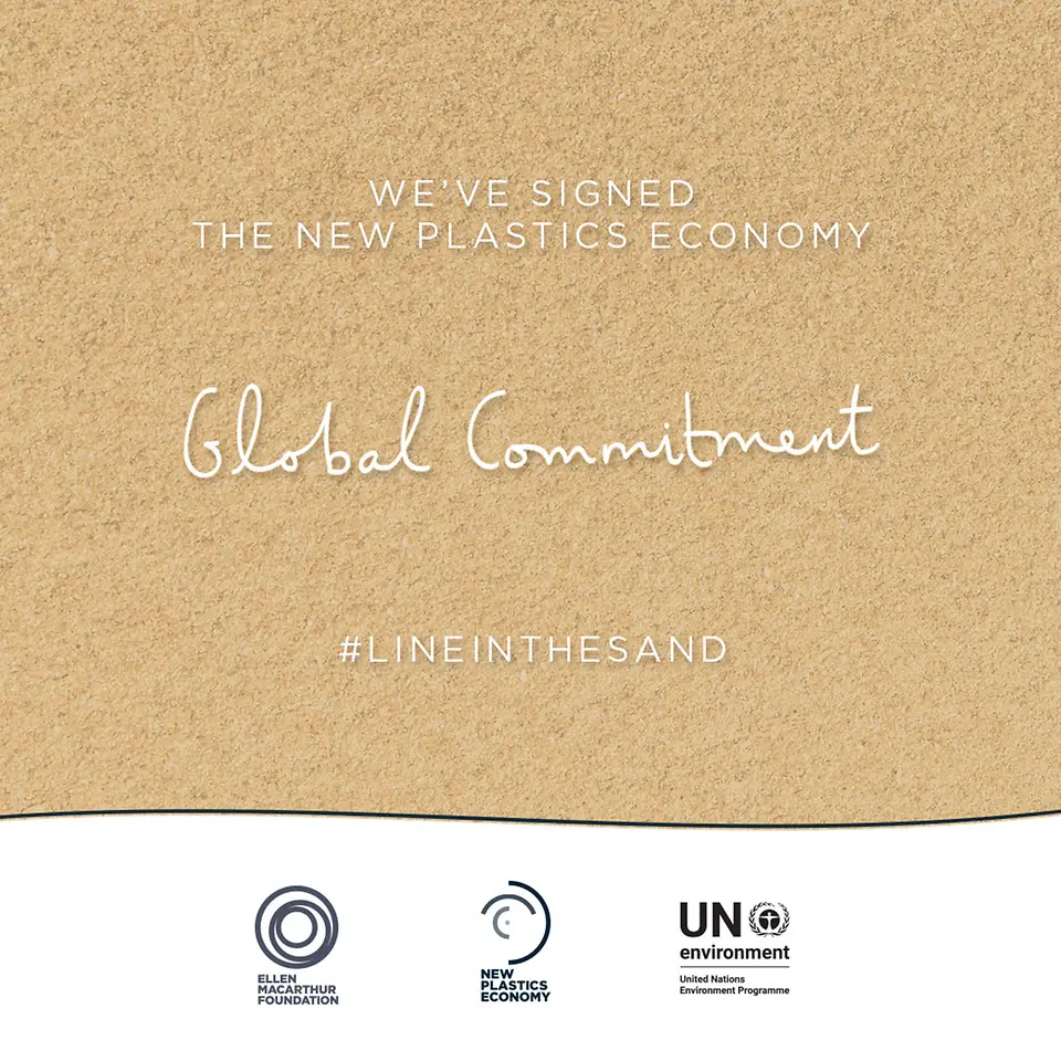 Henkel is among the 250 organizations that signed the New Plastics Economy’s “Global Commitment”.