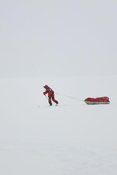 Gábor Rakonczay, the first Hungarian to have reached the South Pole