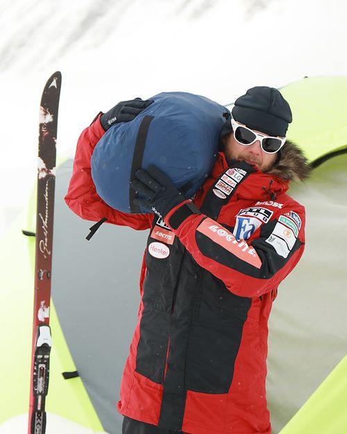 Gábor Rakonczay, the first Hungarian to have reached the South Pole
